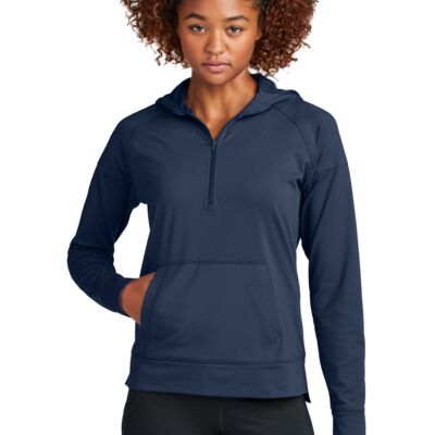 Women's Sport Wick ® Stretch 1/2 Zip Hoodie Thumbnail