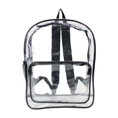 Large 17" Heavy Duty Clear Backpack Thumbnail