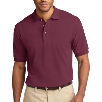 Heavyweight Cotton Pique Polo Thumbnail