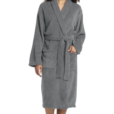 SEW N STITCHES - Plush Microfleece Shawl Collar Robe Thumbnail