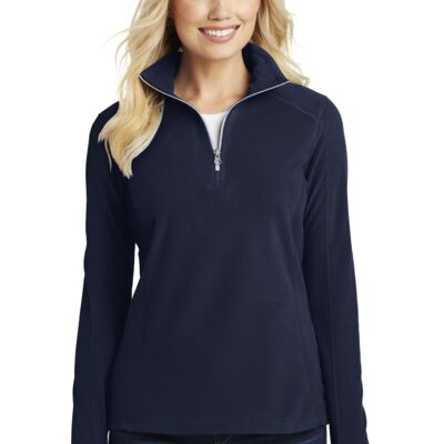 Ladies Microfleece 1/2 Zip Pullover Thumbnail