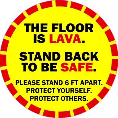 Floor is Lava stand back to be safe Thumbnail