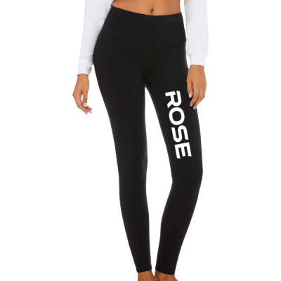 ROSE LEGGINGS - FWD Fashion Women's High Waist Fitness Leggings Thumbnail