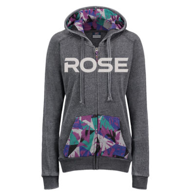 ROSE - MV SPORT - Women's Angel Fleece Nadia Full Zip 2 Thumbnail