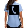 Ladies Short Sleeve Easy Care Shirt Thumbnail